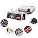 melysUS Mini Game Consoles Retro Built-in 620 Classic Games Dual Gamepad Gaming Player Handheld Games (2 Buttons)