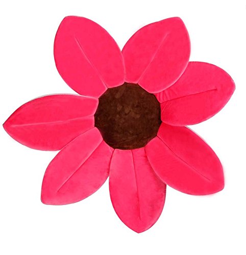 8080CM Newborn Baby Flower Bath Mat Net Anti-slip Sponge Mats Infants Shower Folding Seat Colourful
