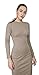 Marycrafts Womens Modest Long Sleeve Sheath Midi Dresses Work Office