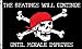 Home and Holiday Flags Pirate Flag 3x5 Beatings Will Continue Until Morale Improves Jolly Roger Ship