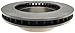 ACDelco Silver 18A101A Rear Disc Brake Rotor