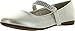Little Angel Girls Kelly-767E Leatherette Round Toe Rhinestone Mary Jane Ballerina Flats