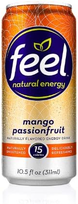 FEEL Natural Energy Mango Passionfruit (Pack of 12)