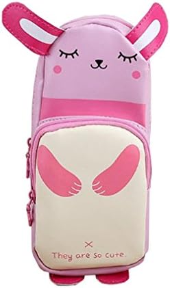 Fashion rabbit pencil bags Students cortex large capacity pencil case Stationery bags