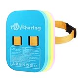 Back Float Safety Swim Bubble with Adjustable Layers Swim Belts Comfortable Waterproof Floaties Device for Kids Toddler Swimming Floats - 4 Color Split Float