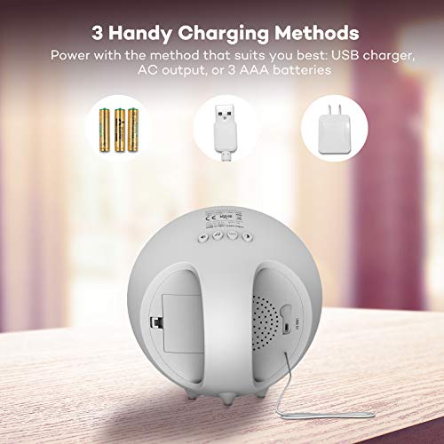 Smart Sunrise Alarm Clock VAVA Wake Up Light with 7 Colors Switch and FM Radio for Bedrooms 6