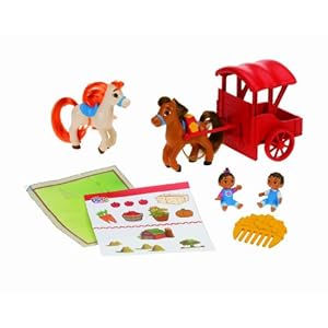 fisher price dora pony twin hayride amazon baby deals