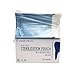 2000 Self Sealing Sterilization Autoclave Pouch, 3.5 Inches x 5.25 Inches, Paper Blue Film, 10 Boxes of 200 Pouches