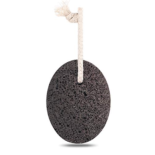 Foot Pumice Stone, Foot Scrubber Callus Remover, Exfoliation to Remove Dead Skin for Foot, Heel, Toes, Dry Dead Skin Scrubber Corn Remover Natural Foot File Massage Spa