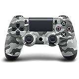 Aoile Bluetooth Wireless Controller for PS4 Vibration Joystick Gamepad PS4 Game Controller (Gray camouflage)