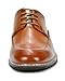 Bruno Marc Men's Prime-1 Brown Leather Lined Dress Oxfords Shoes - 9 M US
