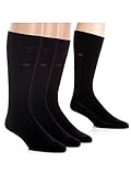 Calvin Klein Men's Crew Dress Socks - Bonus 4 Pack