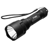 Yhkj C8-T6 5-Mode XML CREE LED 1000 Lumen Flashlight Torch for Riding, Camping, Hiking, Hunting & Indoor Activities
