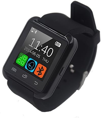 Dancotek Smart Watch with Bluetooth Activity Tracker Fitness Tracker Pedometer Sleep Monitor StopWatch (Black)