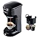 Single Serve Coffee Maker Coffee Brewer Compatible with K-Cup Single Cup Capsule with 6 to 14oz Reservoir, Mini Size, KMC202, Black