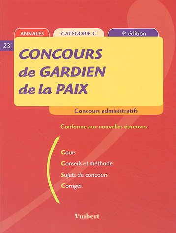 Concours de gardien de la paix