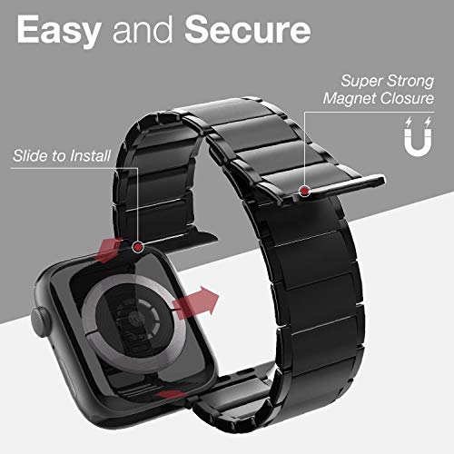 RAPTIC Apple Watch 44mm / 42mm 対応 バンド ステンレス メッシュ ミラネーゼループ 交換 ベルト マグネ Raptic Edge | Apple Watch 42mm Case | (AU)