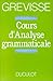 Cours d'analyse grammaticale - livre de l'eleve livre de l'eleve by