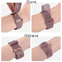 Vancle Silicone Bands Compatible with Fitbit Versa