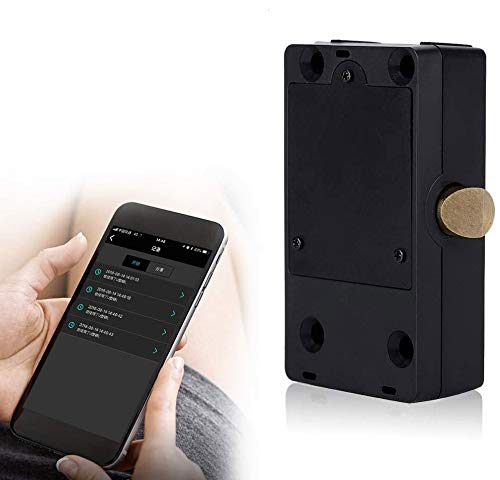 Cabinet Smart Lock, Smart Lock Wireless Security Lock Perforated Security Lock and Remote Sharing Access Home Office
