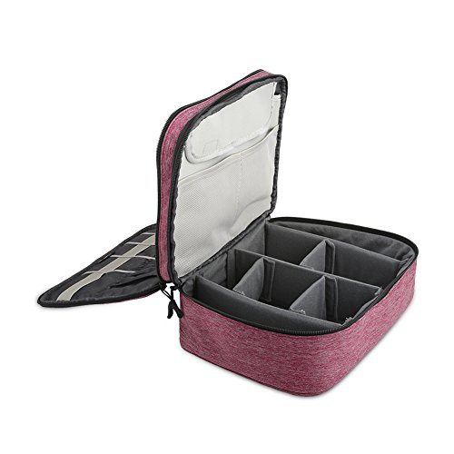 image for BUBM Travel Organizer, Electronic Accessories Storage Bag for Cord, Me