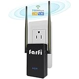 Farfi AC750 WiFi Range Extender , WiFi Booster,WiFi Repeater, Dual Band 2.4GHz/5GHz 750Mbps Easy Setup with Router/AP Mode Supported