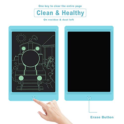 LCD Writing Tablet, 8.5-inch Writing Board Doodle Board, Electronic Doodle Pads Drawing Board with Lock Function Gift for Kids and Adults at Home,School and Office (Blue)