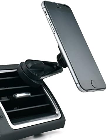 Vent Attached Magnetic Car Mount with Extension; Magno Mount 2.0 by Dockem; Versatile 360 Degree Rotation and 2.5" Extension Arm