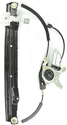 SHOWSEN Rear Passenger (Right) Side New Aftermarket Replacement Power Window Regulator with Motor Assembly For 02-10 Ford Lincoln Mercury