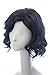Soul Wigs: Jon Snow Hair Short Curly Fluffy Black Costume, Black, Size No Size