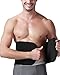 Tulucky mens Waist Cincher Trainer Body Girdle Corset Gym Workout sport shapewear