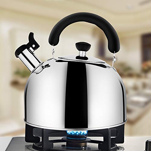 5 Stovetop+Whistling+Stainless+Capacity+ECPURCHASE