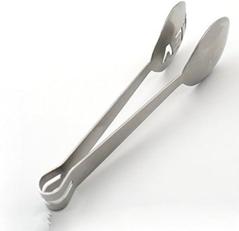 ofvsdhftgj Portable Tea Bag Clip Squeezer Food Tong Stainless Steel Kitchen Gripp - Silver