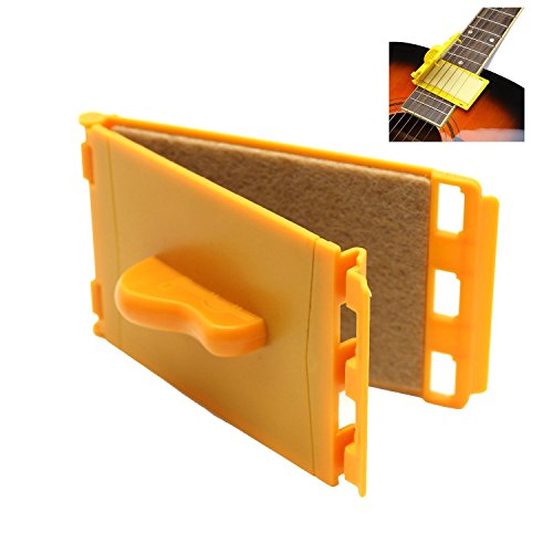 Guitar String Cleaner Design Better Than Microfiber for Guitar Bass Ukulele Mandolin Violin and Other String Instruments by Elrido