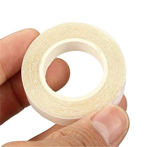 xxiaoTHAWxe 3m/Roll No Shine Bonding Toupee Hairpiece Hair Extensions Hair System Tape Adhesive Glue Strips Wig Tape Long Lasting Waterproof Double Sided Shape