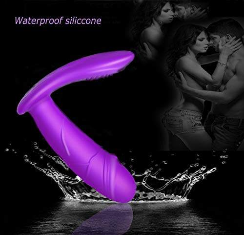Electric Warming Massager, 10 Powerful Vibratir Modes with Dual Motors USB Magnetic Charging 100% Waterproof Silicone Material Best for Travel Gift - Thumbnail 3