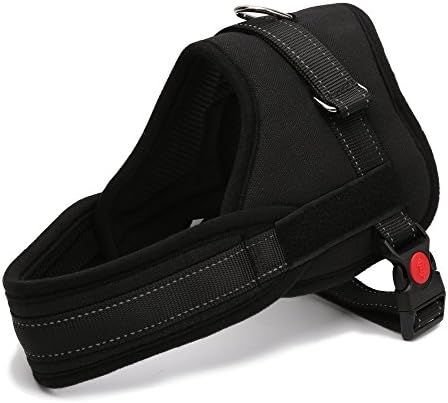 Geartist PH01 Front Range Dog Harness, Reflective Adjustable &amp; Durable Dog Body Padded Vest, Easy On Easy Off Design Perfect for Small Medium Large Dogs (L)
