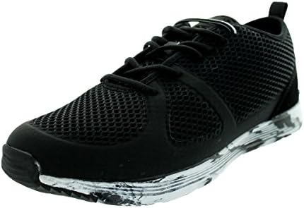 Ransom Men's Path Lite Black/Black/White Marble Casual Shoe 8 Men US