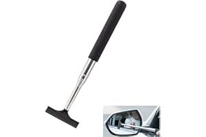 Retractable Rear-View Mirror Wiper,Car Glass Cleaner Tool,Waterproof Anti-rain Anti-Fog Snow Removal Glass Mirror Cleaning Su