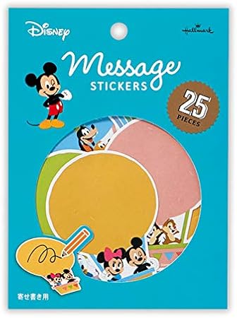 Amazon Co Jp 日本ホールマーク メッセージステッカー ディズニー ミッキー パルス おもちゃ