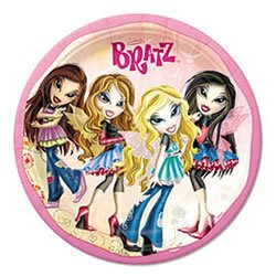 Bratz Fashion Pixiez Lunch Plates 8ct