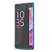 J&D Case Compatible for Xperia XA Ultra Case, [Drop Protection] [Slim Cushion] Shock Resistant Protective TPU Slim Case for Sony Xperia XA Ultra Bumper Case - Blue
