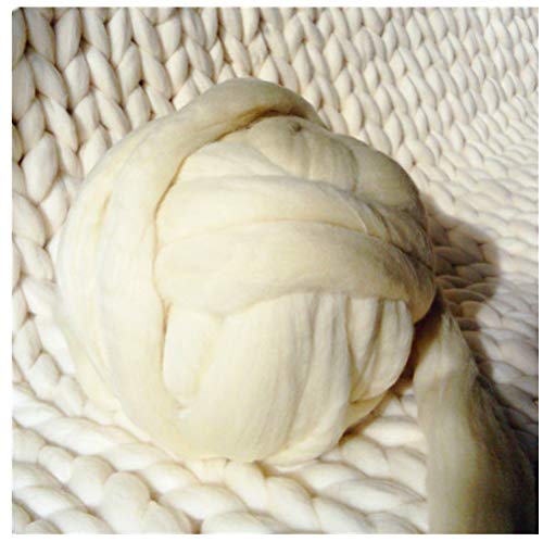 image for HomeModa Studio Non-Mulesed Chunky Wool Yarn Big Chunky Yarn Massive Y