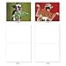 The Best Card Company - 10 Blank Assorted Notecards w/Envelopes (4 x 5.12 Inch) - Boxed Greetings with Dogs, Thinking of You Sentiments - Pet Puppies, Animal - Dog Miss You This Much M6600MYB
