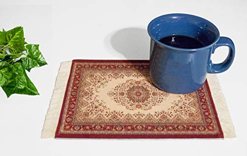 Beautiful Persian Rug Mouse Pad, Office Decor Desktop Oriental Rug, Computer Mousepad, Persian Desk Rug Coaster Mouse Pad - Thumbnail 5