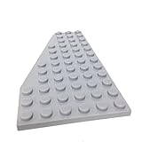 Lego Parts: Wedge, Plate 6 x 12 Left (LBGray)