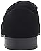 Calvin Klein Men's Brice Suede Slip-on Loafer, Black, 8 M US