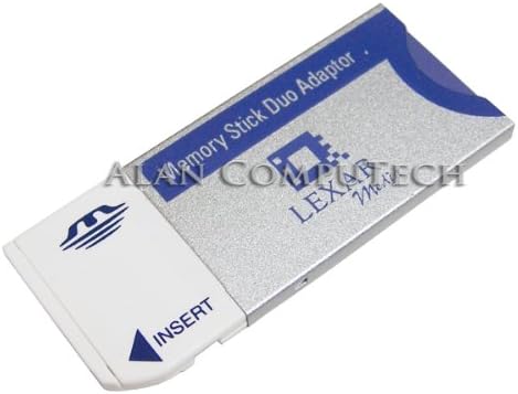 Lexar Aperion 128MB Memory Stick Duo with Adaptor 40J7136 MSDAD Media Bulk
