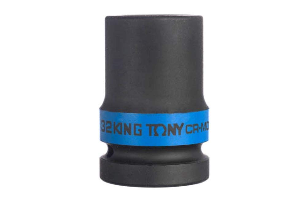 KING TONY 883532M Impact Thin Wall Deep Socket, 32 mm, 1-inch