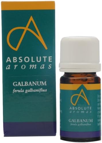 Absolute Aromas Galbanum Essential Oil (2ml), 100% Pure, Natural, Undiluted, Vegan and Cruelty-Free
